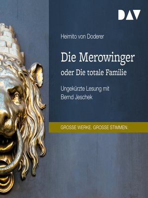 cover image of Die Merowinger oder Die totale Familie